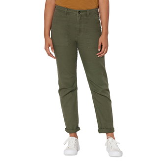 Juniors' Dakota High Rise Cuffed Hem Carpenter Pants