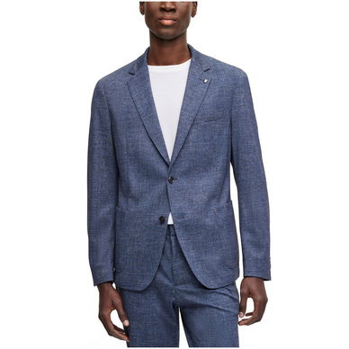 Men's Slim-Fit Melange Stretch Jersey Jacket Men's Slim-Fit Melange Stretch Jersey Jacket
