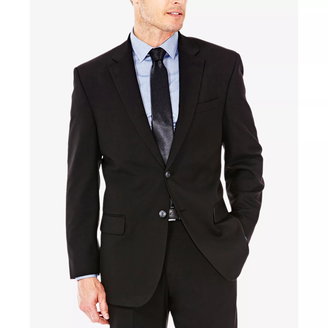 J.M. Men’s Classic/Regular Fit Stretch Sharkskin Suit Jacket
