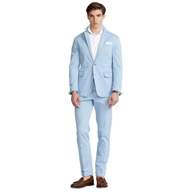 Men's Polo Unconstructed Chino Suit Jacket