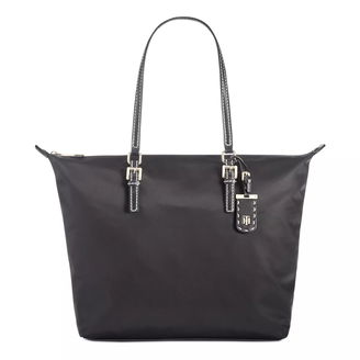 Julia Zipper Nylon Tote