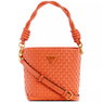 Lisbet Small Woven Bucket Crossbody
