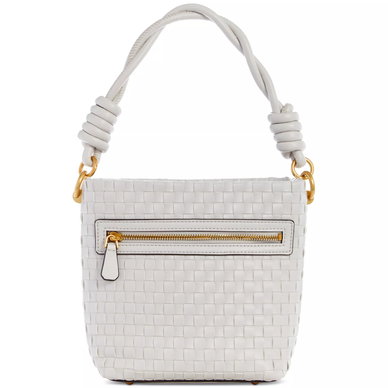 Lisbet Small Woven Bucket Crossbody
