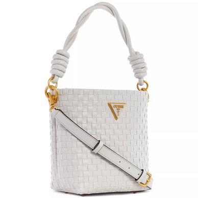 Lisbet Small Woven Bucket Crossbody
