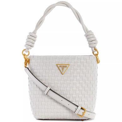 Lisbet Small Woven Bucket Crossbody