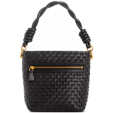 Lisbet Small Woven Bucket Crossbody
