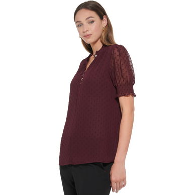 Women's Clip Dot Blouse Women's Clip Dot Blouse