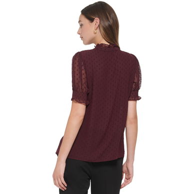Women's Clip Dot Blouse Women's Clip Dot Blouse