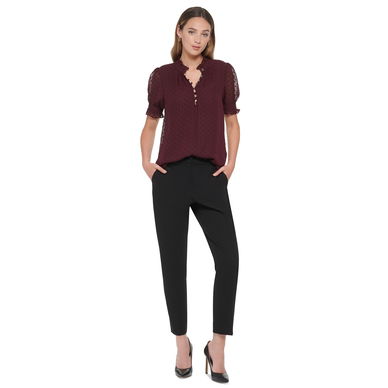 Women's Clip Dot Blouse Women's Clip Dot Blouse
