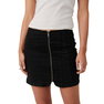 Women's Layla Zip-Front Denim Miniskirt
