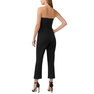 Aidan by Aidan Mattox Women's Strapless Satin-Collar Jumpsuit