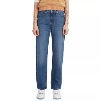 Women's Mid Rise Cotton 94 Baggy Jeans