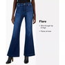 Women's High-Rise Flare Jeans, Created for Macy's