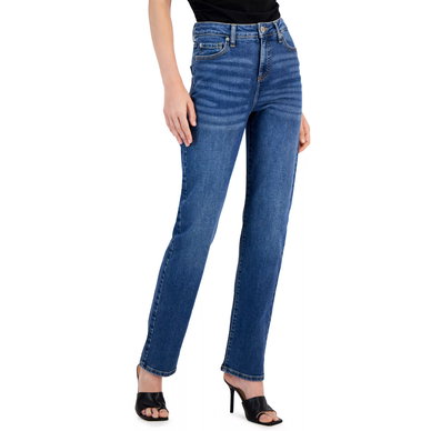 Women's High-Rise Straight-Leg Jeans, Created for Macy's Women's High-Rise Straight-Leg Jeans, Created for Macy's