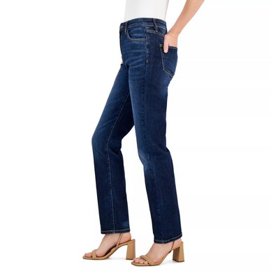 Women's High-Rise Straight-Leg Jeans, Created for Macy's Women's High-Rise Straight-Leg Jeans, Created for Macy's