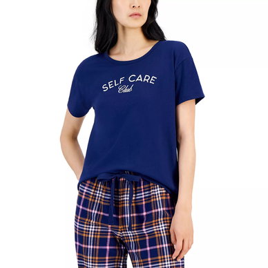 Women's Graphic-Print Crewneck Pajama Top, Created for Macy's Women's Graphic-Print Crewneck Pajama Top, Created for Macy's