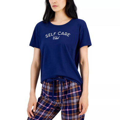 Women's Graphic-Print Crewneck Pajama Top, Created for Macy's Women's Graphic-Print Crewneck Pajama Top, Created for Macy's