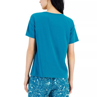 Women's Graphic-Print Crewneck Pajama Top, Created for Macy's Women's Graphic-Print Crewneck Pajama Top, Created for Macy's
