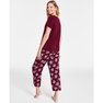 Short Sleeve Cotton Essentials Pajama Set, Created for Macy's Short Sleeve Cotton Essentials Pajama Set, Created for Macy's