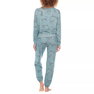 Women's Printed Brushed Jersey Lounge Set Women's Printed Brushed Jersey Lounge Set