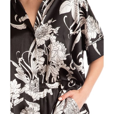 Women's 2-Pc. Femi Printed Satin Pajamas Set Women's 2-Pc. Femi Printed Satin Pajamas Set