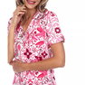 Women's Short Sleeve Pants Tropical Pajama Set, 2-Piece Women's Short Sleeve Pants Tropical Pajama Set, 2-Piece