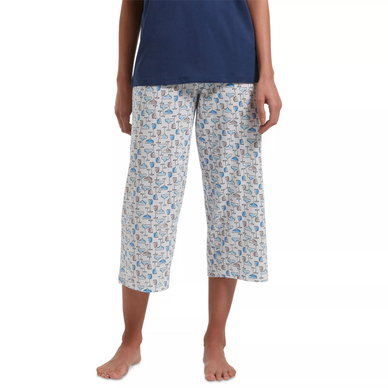 Women's Sleepwell Printed Knit Capri Pajama Pant Made with Temperature Regulating Technology Women's Sleepwell Printed Knit Capri Pajama Pant Made with Temperature Regulating Technology