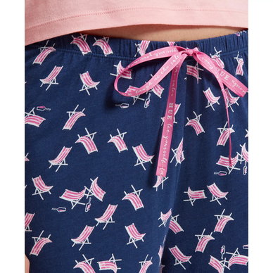 Women's Sleepwell Printed Knit Capri Pajama Pant Made with Temperature Regulating Technology Women's Sleepwell Printed Knit Capri Pajama Pant Made with Temperature Regulating Technology
