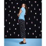 Women's Sleepwell Printed Knit Capri Pajama Pant Made with Temperature Regulating Technology Women's Sleepwell Printed Knit Capri Pajama Pant Made with Temperature Regulating Technology