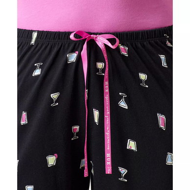 Women's Sleepwell Printed Knit Capri Pajama Pant Made with Temperature Regulating Technology Women's Sleepwell Printed Knit Capri Pajama Pant Made with Temperature Regulating Technology