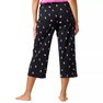 Women's Sleepwell Printed Knit Capri Pajama Pant Made with Temperature Regulating Technology Women's Sleepwell Printed Knit Capri Pajama Pant Made with Temperature Regulating Technology