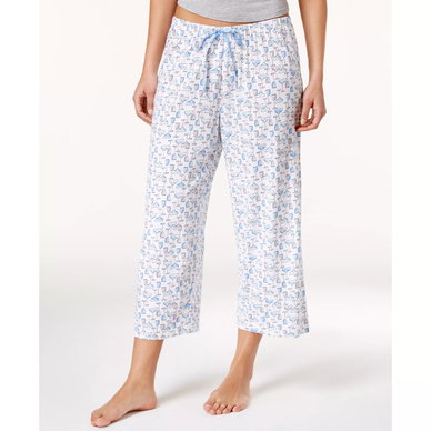 Women's Sleepwell Printed Knit Capri Pajama Pant Made with Temperature Regulating Technology Women's Sleepwell Printed Knit Capri Pajama Pant Made with Temperature Regulating Technology