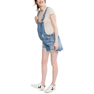 Maternity Denim Overalls