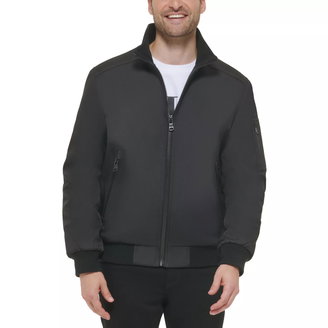 Men's Classic Zip-Front Ripstop Bomber Jacket