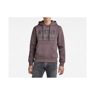 Men's Double-Layer Logo Graphic Hoodie
