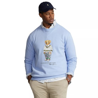 Men's Polo Bear Fleece Sweatshirt