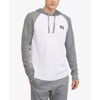 Men's Mixed Up Raglan Hooded Thermal Sweater