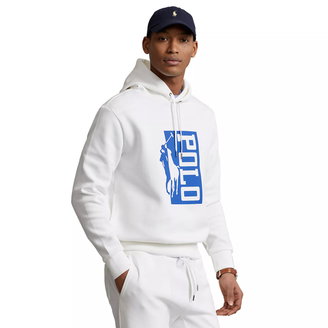 Men's Big Pony Logo Double-Knit Hoodie