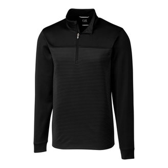 Men's Big & Tall Traverse Stripe Half Zip Sweatshirt