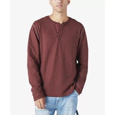 Men's Duo-Fold Henley Long Sleeve Sweater Men's Duo-Fold Henley Long Sleeve Sweater