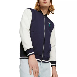 Men's SQUAD Colorblocked Brushed Fleece Track Jacket