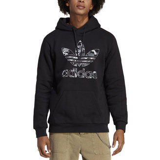 Men's Camo Logo Long-Sleeve Hoodie