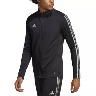 Tiro 23 Slim Fit Reflective Zip-Front Three-Stripe Training Jacket