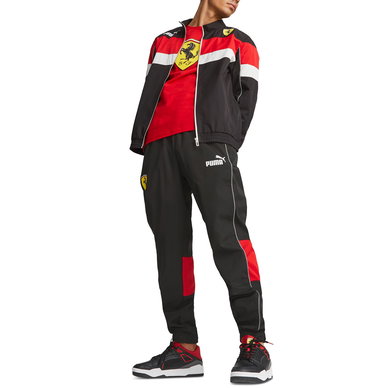 Men's Ferrari Race SDS Full-Zip Colorblocked Logo Jacket Men's Ferrari Race SDS Full-Zip Colorblocked Logo Jacket