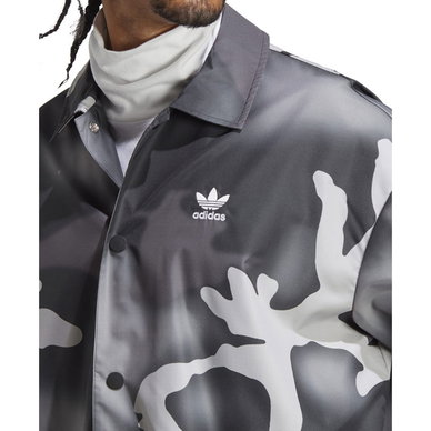 Men's Graphics Allover Camo Print Coach Jacket Men's Graphics Allover Camo Print Coach Jacket