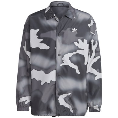 Men's Graphics Allover Camo Print Coach Jacket Men's Graphics Allover Camo Print Coach Jacket