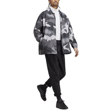 Men's Graphics Allover Camo Print Coach Jacket Men's Graphics Allover Camo Print Coach Jacket