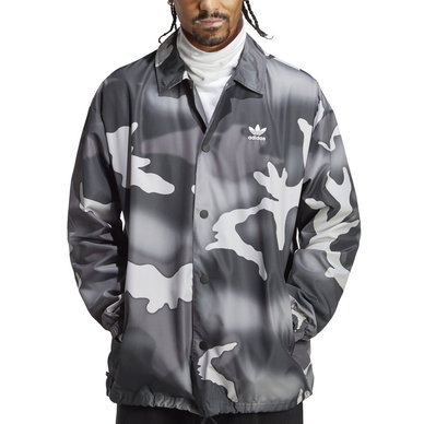 Men's Graphics Allover Camo Print Coach Jacket Men's Graphics Allover Camo Print Coach Jacket