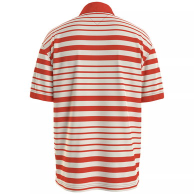 Men's Big & Tall Nautical Stripe Oversized-Fit Polo Men's Big & Tall Nautical Stripe Oversized-Fit Polo