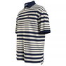 Men's Big & Tall Nautical Stripe Oversized-Fit Polo Men's Big & Tall Nautical Stripe Oversized-Fit Polo
